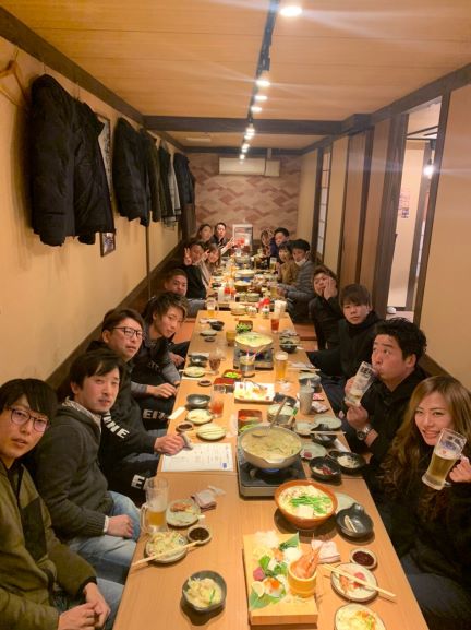 送別会 残土処分のエイトライン 送別会 残土処分のエイトライン